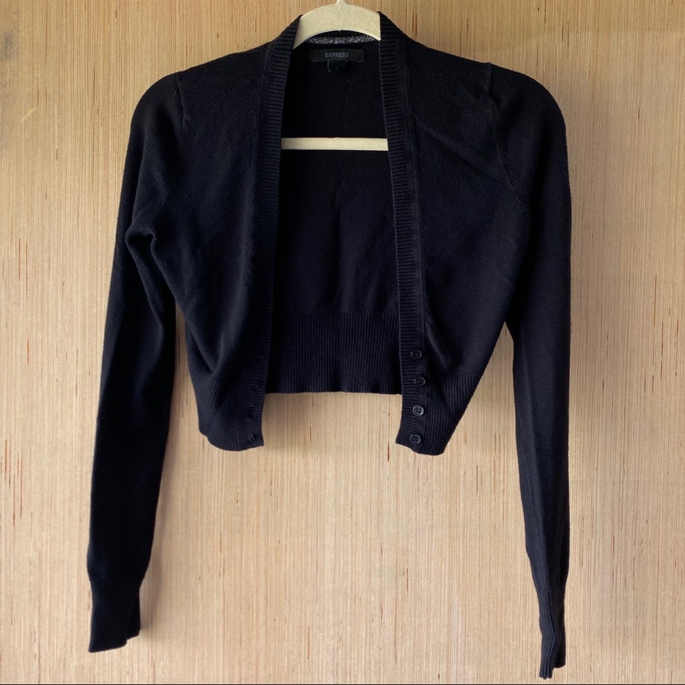 ❌SOLD❌Express black shrug sweater